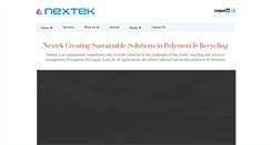 Desktop Screenshot of nextek.org